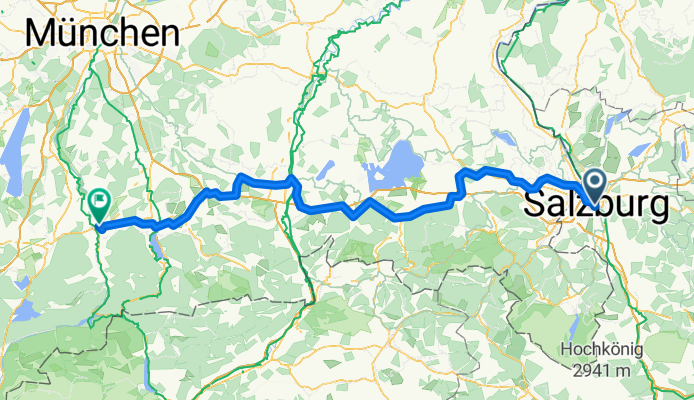 Von Salzburg bis Bad Tölz