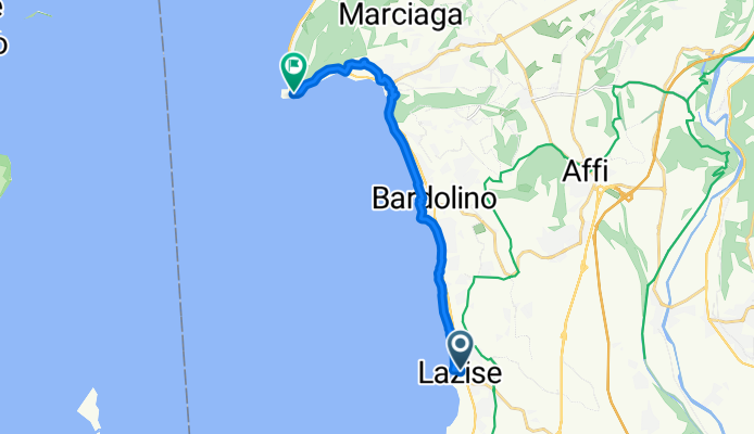 da Lazise a punta san vigilio