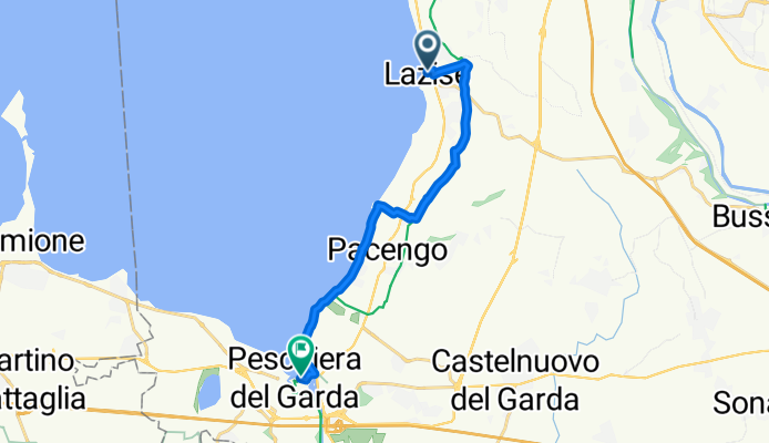 da Lazise a peschiera del garda