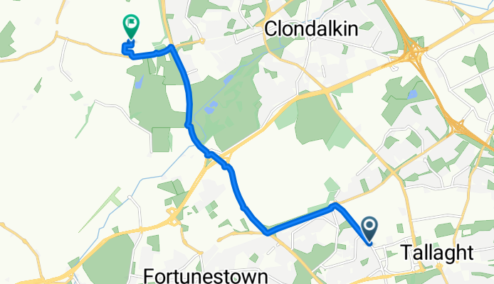 Moderate route
