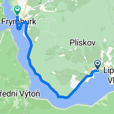Trasa do Frymburk