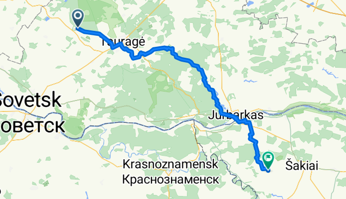 Tauragė - Jurbarkas