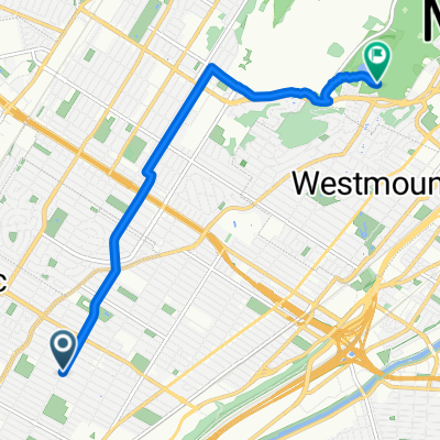Av Fielding, Montréal à La Montagne, Montréal