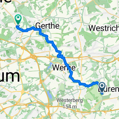 Rheinischer Esel, Witten nach Wiekskamp, Bochum