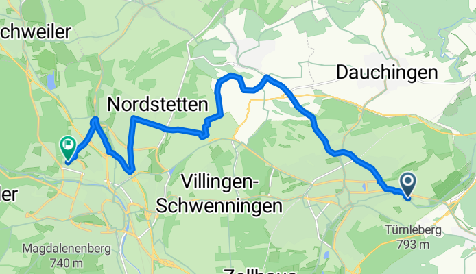 In Rammelswiesen, Villingen-Schwenningen nach Hornberger Straße, Villingen-Schwenningen