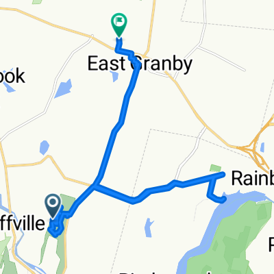 East Granby to Metacomet Dr, East Granby