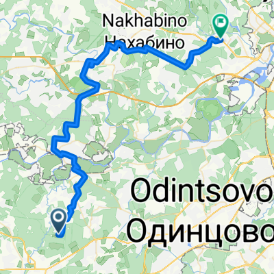 От Назарьево Дпк до улица Ленина