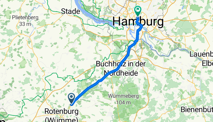 Scheeßel - Hamburg