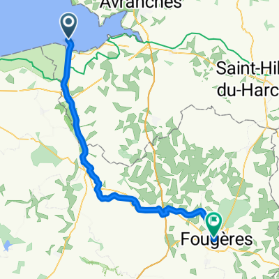 Von Le Mont-Saint-Michel bis Fougères