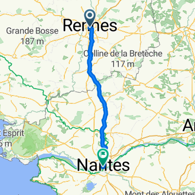 Von Rennes bis Nantes