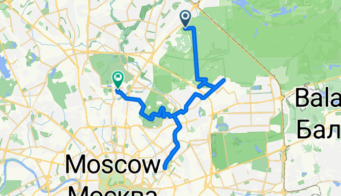 Район Метрогородок, Москва до Аргуновская улица, Москва