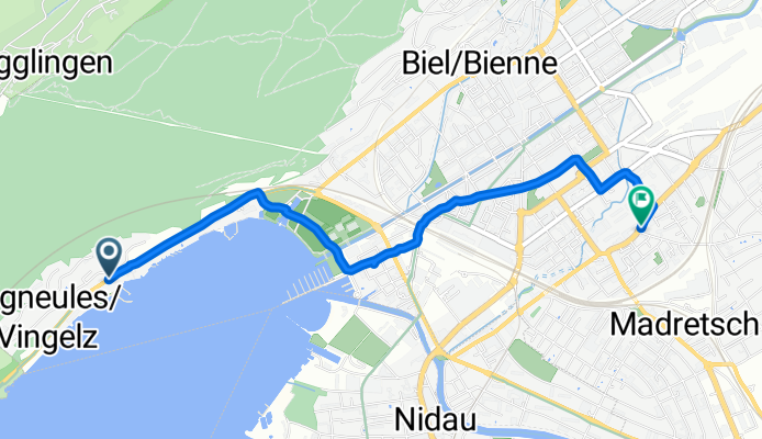 Neuenburgstrasse, Biel nach Zionsweg, Biel