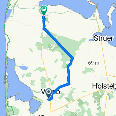 Vembvej, Vemb nach Bredgade, Lemvig