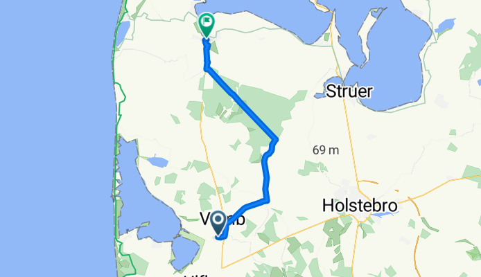 Vembvej, Vemb nach Bredgade, Lemvig