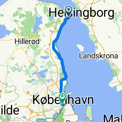 Helsingør - Kopenhagen