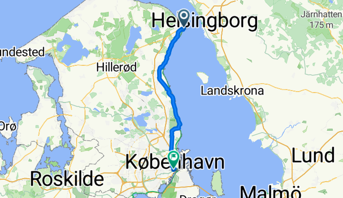 Helsingør - Kopenhagen