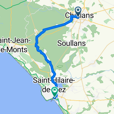 Von Challans bis Saint-Gilles-Croix-de-Vie