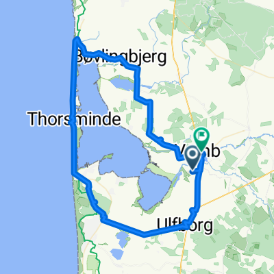 Vembvej, Vemb nach Nygade, Vemb