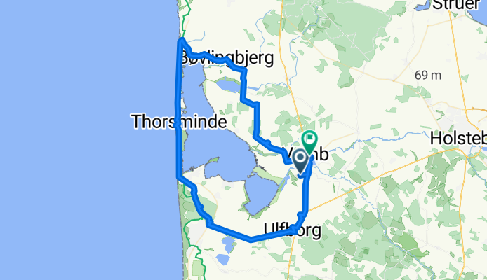 Vembvej, Vemb nach Nygade, Vemb