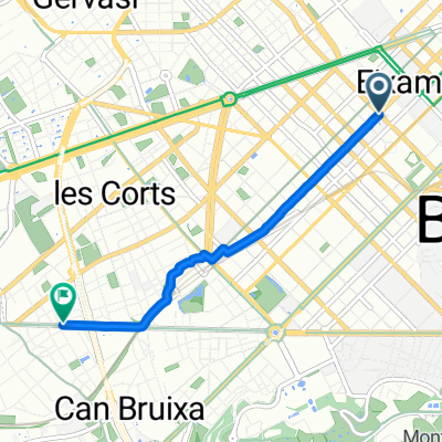 Rambla de Catalunya, Barcelona a Carrer de Sants, Barcelona