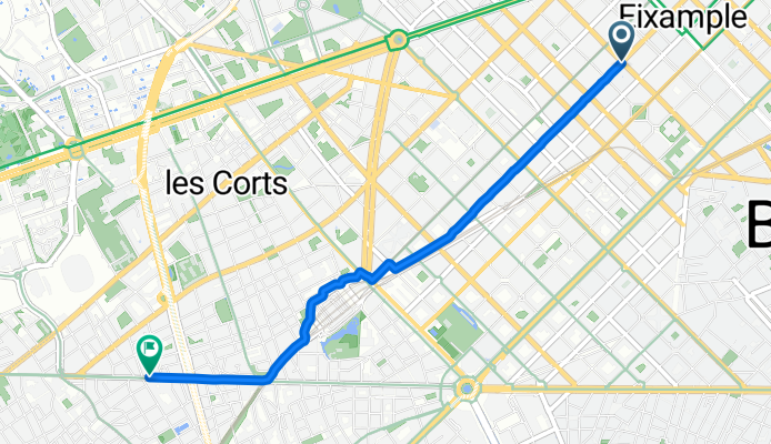 Rambla de Catalunya, Barcelona a Carrer de Sants, Barcelona