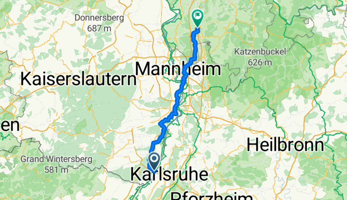 Wörth am Rhein - Bensheim