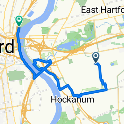 East Hartford to Riverside Park, Hartford