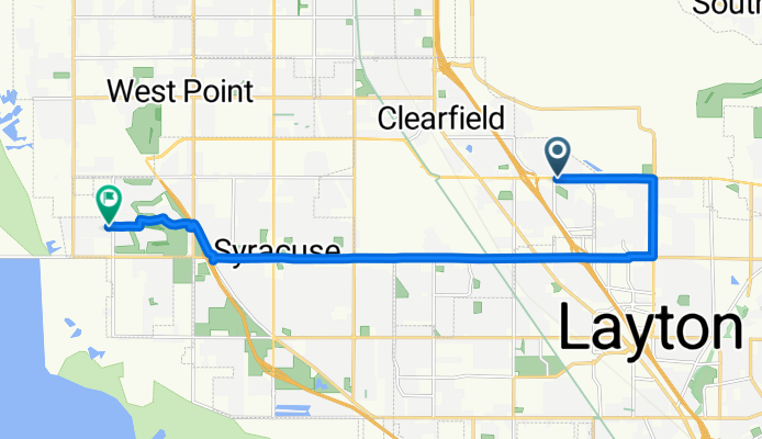 E 700 S, Clearfield to S 4100 W Cir, Syracuse