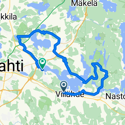 Valtatie 12, Villähde to Lahti