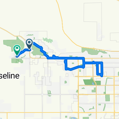 Western Bluffs Blvd, Billings to W Copper Ridge Loop, Billings