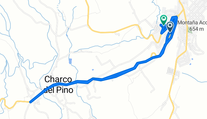 De Avenida Mencey de Abona 47A a TF-21