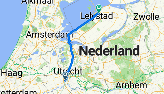 Nieuwegein - Lelystad