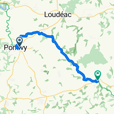 From Pontivy to Josselin pour dej, day 3