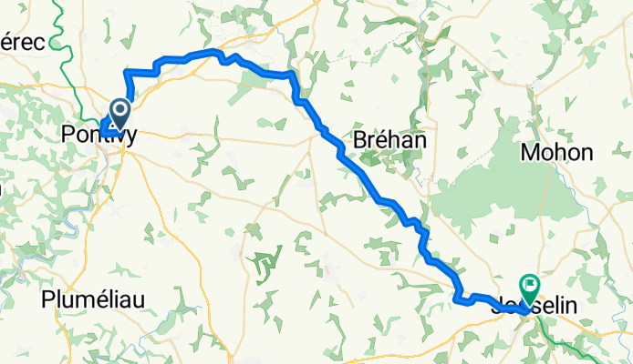 From Pontivy to Josselin pour dej, day 3