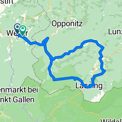 Marktplatz nach Hollensteiner Straße