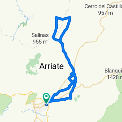 De Avenida Príncipe de Asturias a Calle Maestro de Obras Díaz Machuca