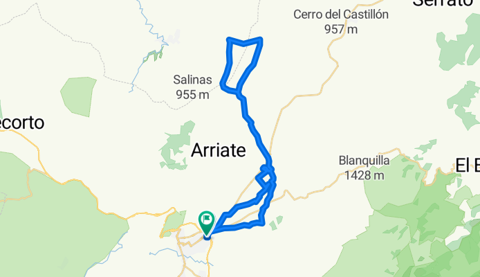 De Avenida Príncipe de Asturias a Calle Maestro de Obras Díaz Machuca