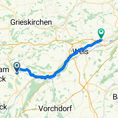 Bergstraße nach Welser Straße