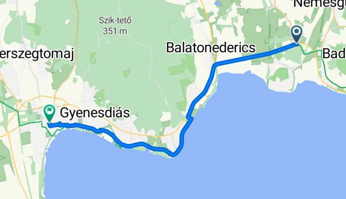 Badacsonytomaj - Keszthely