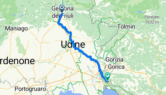Gemona - Doberdò del Lago