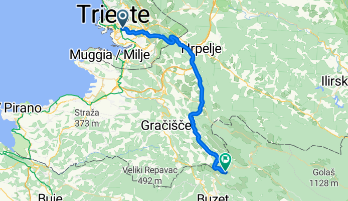 Triest - Buzet