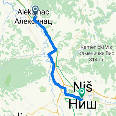 Von Aleksinac bis Nis
