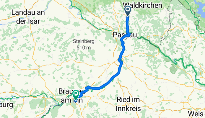 Hutthurm - Braunau am Inn