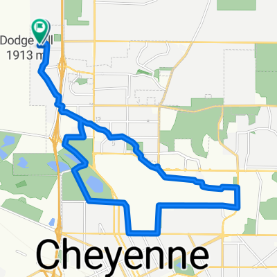 Brittany Dr, Cheyenne to Brittany Dr, Cheyenne