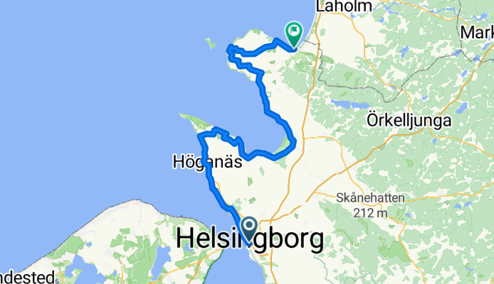 Nedre Holländaregatan nach Roxmansvägen 5B