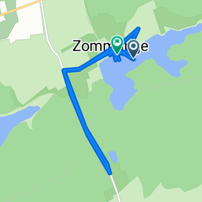 De Route Sans Nom à Rue Principale