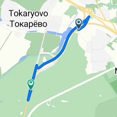 От JWGM+5F до Лыткаринское шоссе