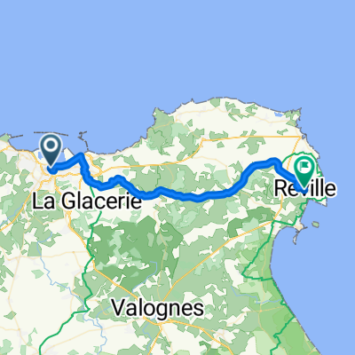 Cherbourg to Réville