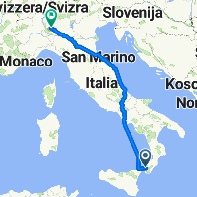 Piazza San Rocco to Via Torino