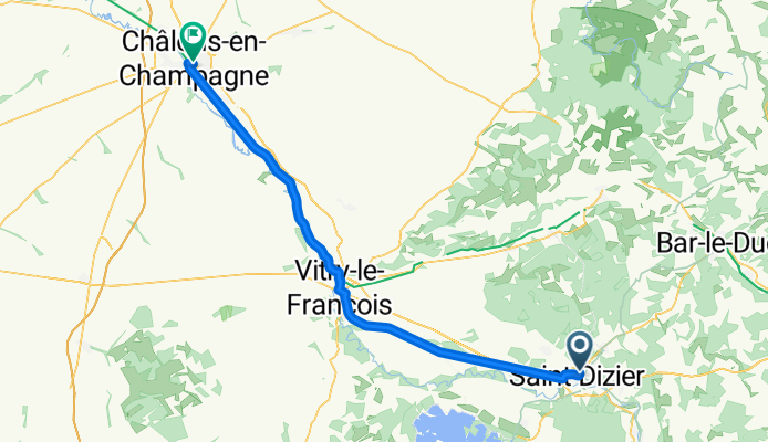 Saint-Dizier - Châlons-en-Champagne